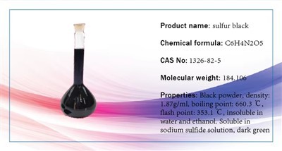 Negro de azufre líquido (negro de azufre leuco pre - reducido)